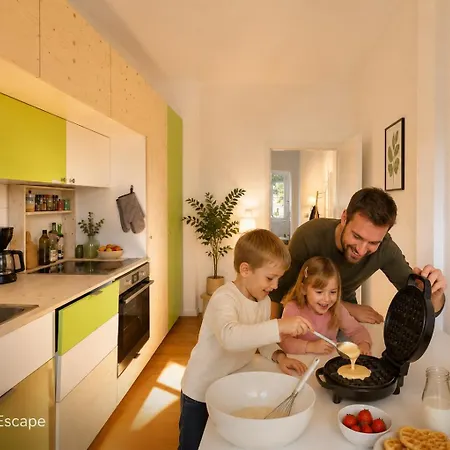 Friederg - Familien-Loft Mit 3 Schlafzimmern Und Grossem Wohnbereich *